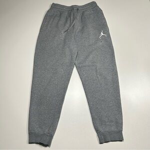 Jordan Men's Jumpman Fleece Pants Joggers Grey Size Medium